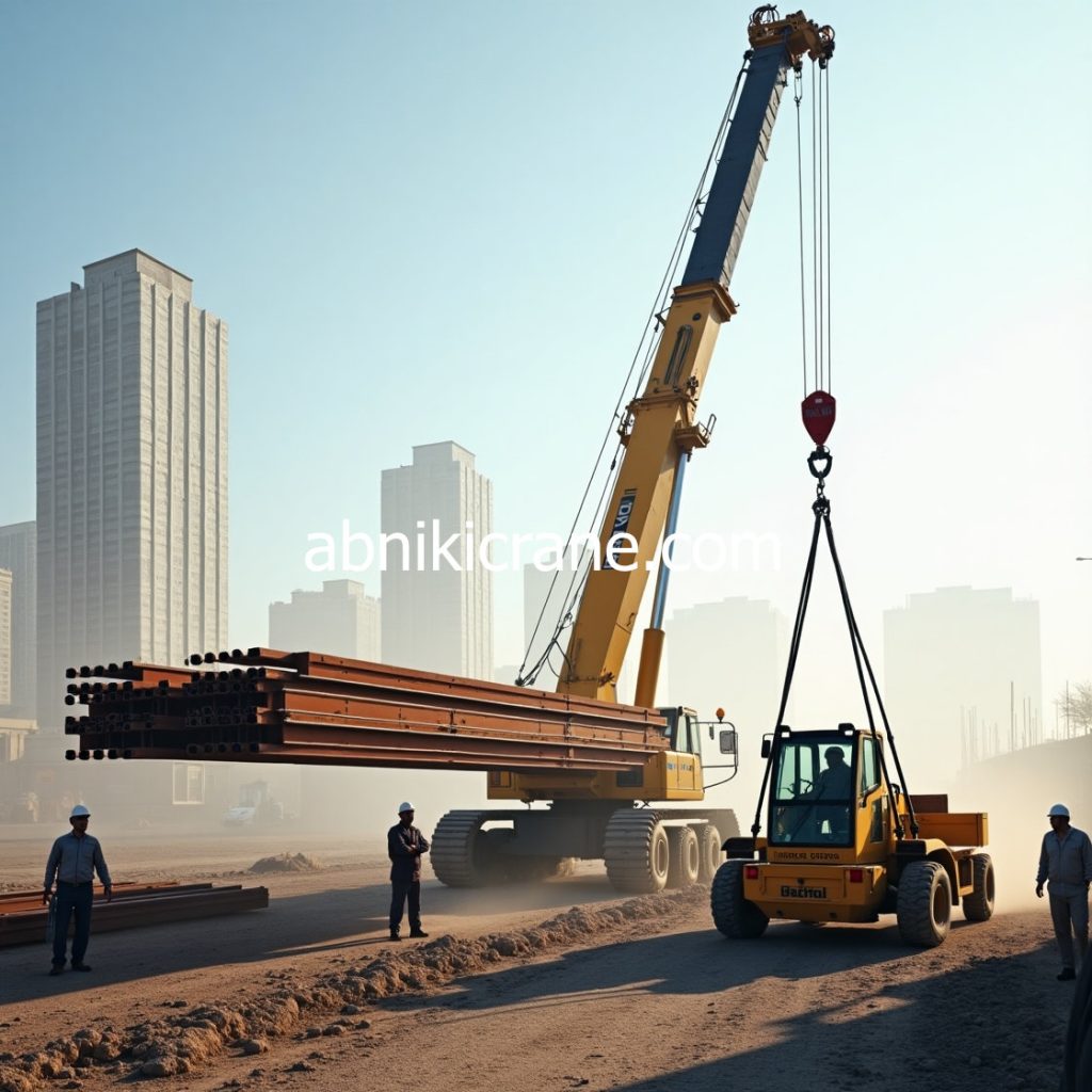 جرثقیل آبنیکی کرایه جرثقیل حرفه‌ ای با اپراتور مجرب در تهران میدان آزادی
