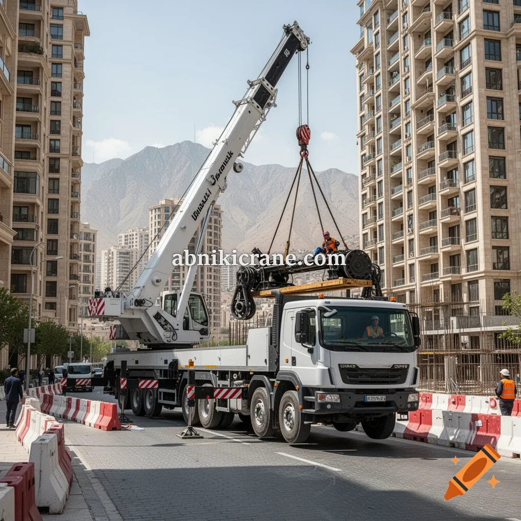 خدمات اجاره جرثقیل در شمال تهران