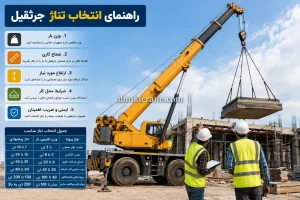راهنمای انتخاب تناژ جرثقیل