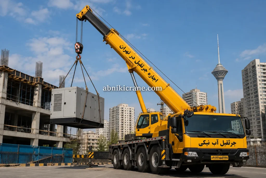 چرا اجاره جرثقیل در تهران اهمیت دارد؟