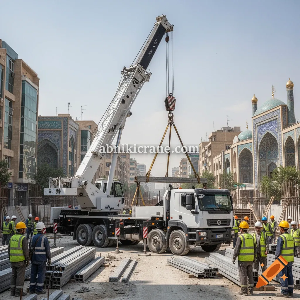 خدمات اجاره جرثقیل در غرب تهران