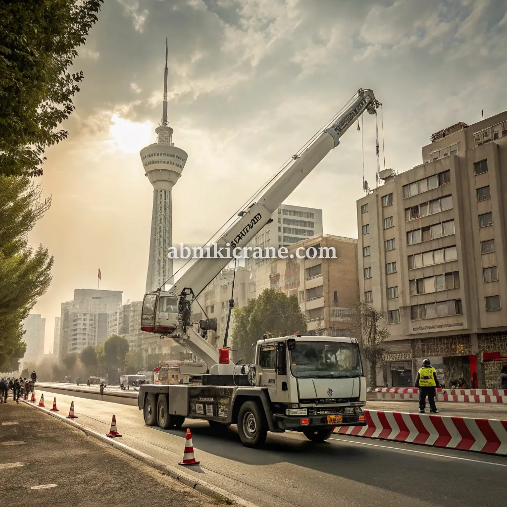 خدمات اجاره جرثقیل در مرکز تهران