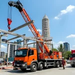 اجاره جرثقیل در تهران کامرانیه