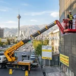 اجاره جرثقیل سبد دار در تهران