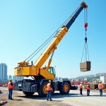 شرکت جرثقیل آبنیکی خدمات اجاره جرثقیل برای حمل بار در تهران سعادت آباد